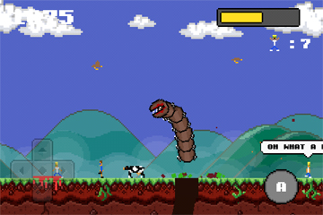 「Super Mega Worm」