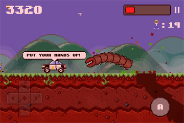 「Super Mega Worm」