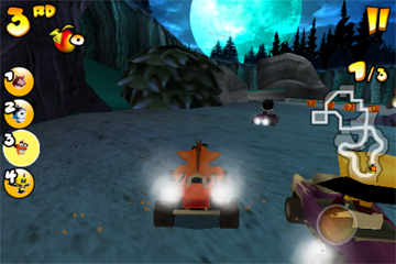 「Crash Bandicoot Nitro Kart 2」